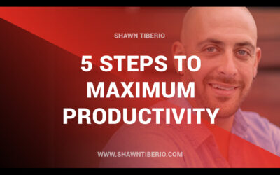 5 Steps To Maximum Productivity